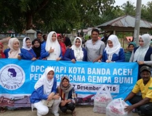 Iwapi Banda Aceh Salurkan Bantuan untuk Korban Gempa